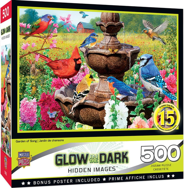 Glow in the Dark 500 Piece Jigsaw Puzzle