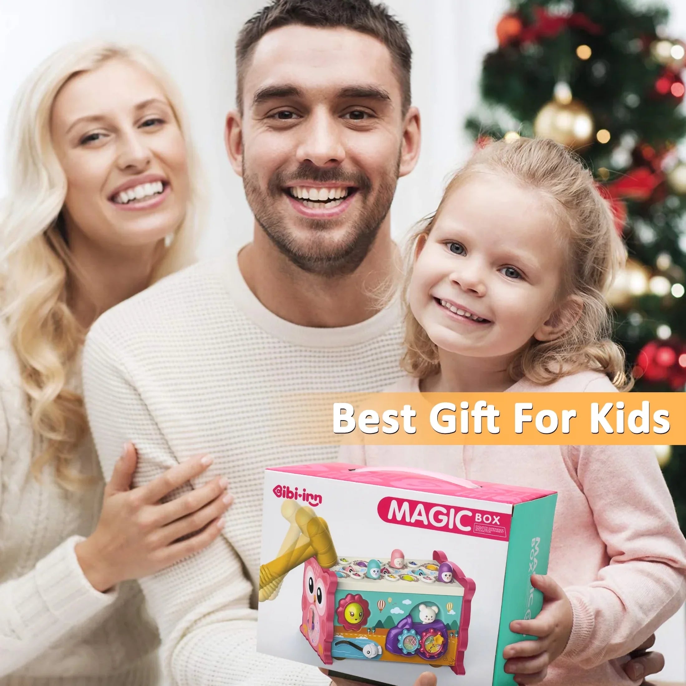 Montessori Learning Toys 8 in 1 Baby Sensory Toys Toddler Educational Gifts for Kids 1- 3Y Boys & Girls
