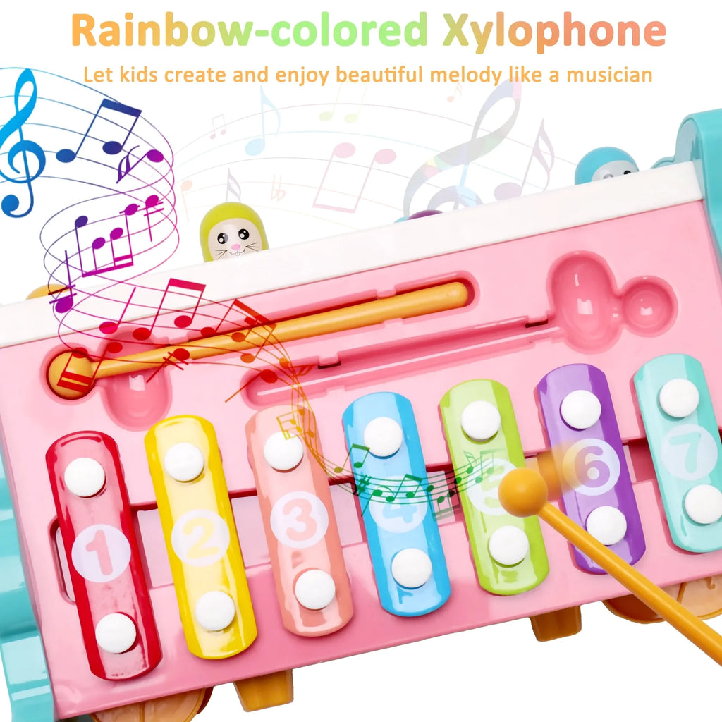 Montessori Learning Toys 8 in 1 Baby Sensory Toys Toddler Educational Gifts for Kids 1- 3Y Boys & Girls